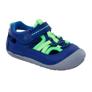 Stride Rite Tobias Blue Infant/Toddler Sneaker Sandals - ShoeKid.ca