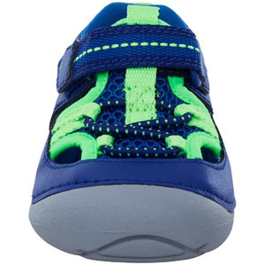 Stride Rite Tobias Blue Infant/Toddler Sneaker Sandals - ShoeKid.ca