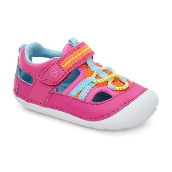 Stride Rite Tobias Pink Infant/Toddler Sneaker Sandals - ShoeKid.ca