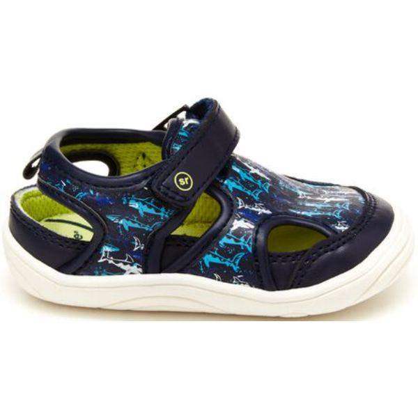 Stride Rite Wave Blue Infant/Toddler Sandals (Water Friendly/Machine Washable) - ShoeKid.ca