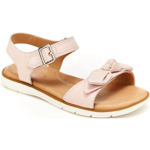 Stride Rite Whitney Girls Leather Milk Pink Dress Sandals - ShoeKid.ca