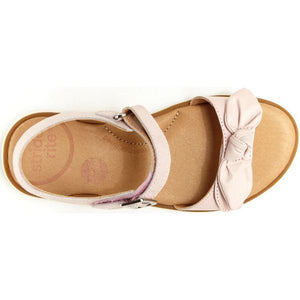 Stride Rite Whitney Girls Leather Milk Pink Dress Sandals - ShoeKid.ca