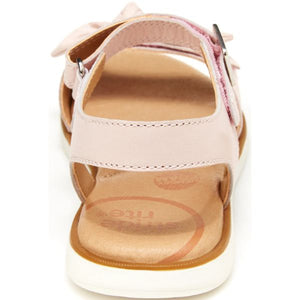 Stride Rite Whitney Girls Leather Milk Pink Dress Sandals - ShoeKid.ca