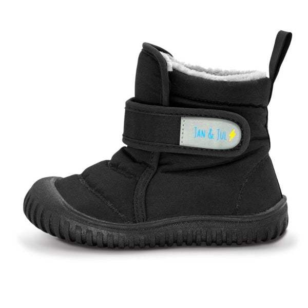 Toasty-Dry Toddler Winter Warm Booties Black - ShoeKid.ca