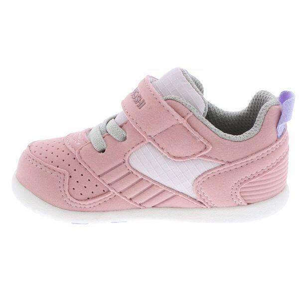 Tsukihoshi Baby Racer Rose Pink Toddler Shoes (Machine Washable) - ShoeKid.ca