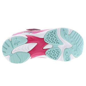 Tsukihoshi GLITZ Hot Pink Mint Girls Running Shoes (Machine Washable) - ShoeKid.ca