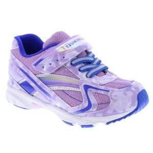 Tsukihoshi Glitz Purple/Blue Girls Running Shoes - ShoeKid.ca