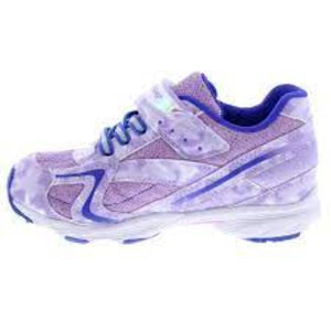 Tsukihoshi Glitz Purple/Blue Girls Running Shoes - ShoeKid.ca