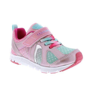 Tsukihoshi Rainbow Rose Mint Girls Running Shoes (Machine Washable) - ShoeKid.ca